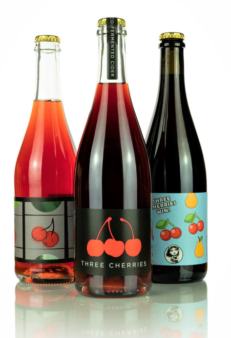 Selection Pack - Three Cherries Cider - Case of 6 (inc. p&p)